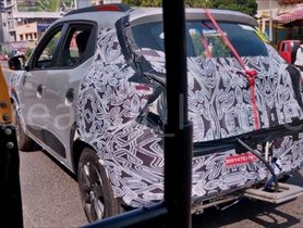 BS6 Renault Kwid Spied Ahead Of Launch