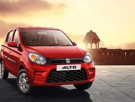 2019 Maruti Alto 800 Launched In India At INR 2.93 Lakh