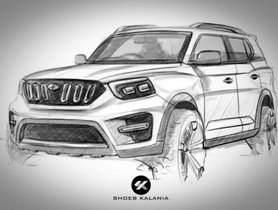 2020 Mahindra Scorpio: New Sketches Reveal The Design