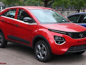 Here is a Tata Nexon that wants to look like the Harrier