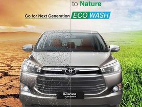 Toyota India Introduces New 'Eco Car Wash' Concept at 100+ dealership 