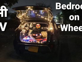 This Tata Nexon Gets Modified Into A Little Cosy Bedroom - VIDEO