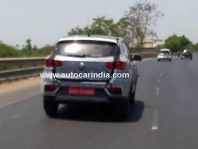 MG eZS Spotted Testing On Indian Roads For The First Time