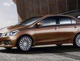 Maruti Suzuki Ciaz is Highest Selling Compact Sedan in September with 6,246 units