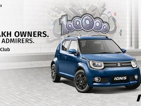 Maruti Ignis Sales Cross 1 Lakh Units Milestone In 26 Months