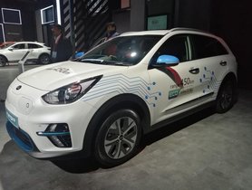 Kia e-Niro SUV On Display at Auto Expo 2020
