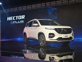 MG Hector Plus unveiled at Auto Expo 2020