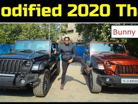 2020 Mahindra Thar Examples Look Uber Cool with Modifications from Bimbra 4x4