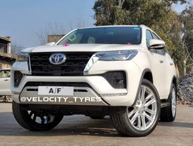 First-ever Modified Toyota Fortuner Facelift Looks Imposing With Massive 22-inch Rims
