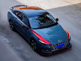 First-ever Modified 2021 Hyundai Elantra from China Looks Sick