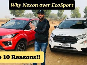 10 Reasons Why You Should Choose Tata Nexon over Ford EcoSport – VIDEO