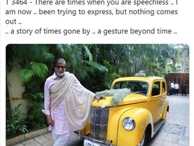 After Rolls Royce and Land Cruiser, Amitabh Bachchan Adds a Vintage Car to his Garage