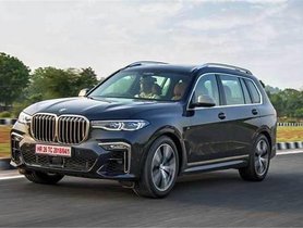 BMW X7 xDrive30d Launched at Rs 92.50 lakh