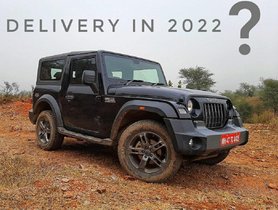 Book New Mahindra Thar Now, Get Delivery In 2022!