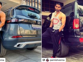 Singer Parmish Verma Shares Pictures of his Old and New Tata Safari