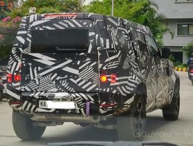 2020 Land Rover Defender Spied Testing in India Once Again