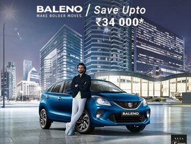 Maruti Baleno Offered With Discount of Up to Rs 34,000