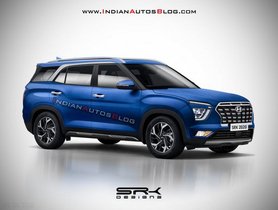 Hyundai Alcazar To Make Global Debut On April 6, Will Rival MG Hector Plus