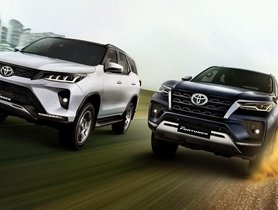 Toyota Fortuner Legender Price Hiked, Becomes Costliest SUV in Segment