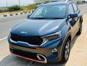 Updated Kia Sonet to Get Paddle Shifters for Automatic Variants