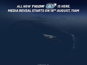 New Tata Tigor EV to be Unveiled on 18 August 2021