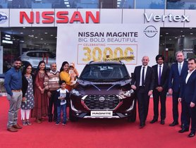 Nissan Magnite Achieves Milestone of 30,000th Delivery