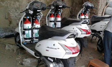 CNG powered Honda Activa achieves a top speed of 90 kmph 