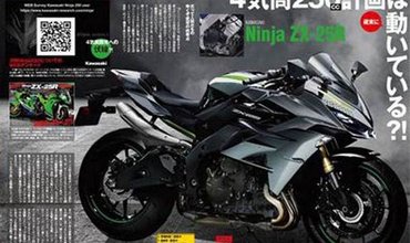 Kawasaki in working on the Ninja ZX-25R