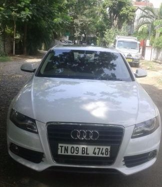 Used Audi A4 2.0 TDI 2011 for sale in Chennai
