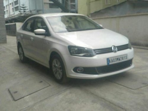 Used 2015 Volkswagen Vento car at low price