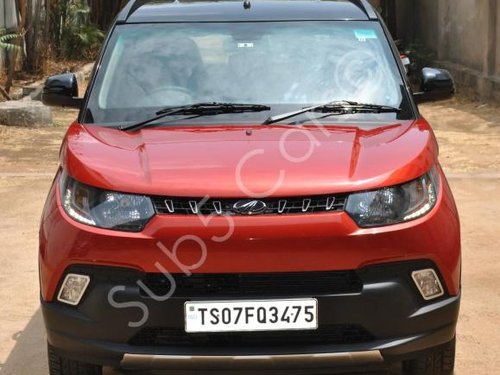 Well-kept Mahindra KUV 100 2017 for sale