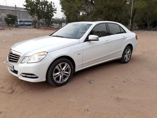 Used 2012 Mercedes Benz E Class car at low price