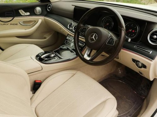 Good 2017 Mercedes Benz E Class for sale at low price