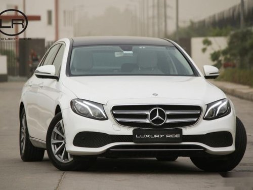Good 2017 Mercedes Benz E Class for sale at low price