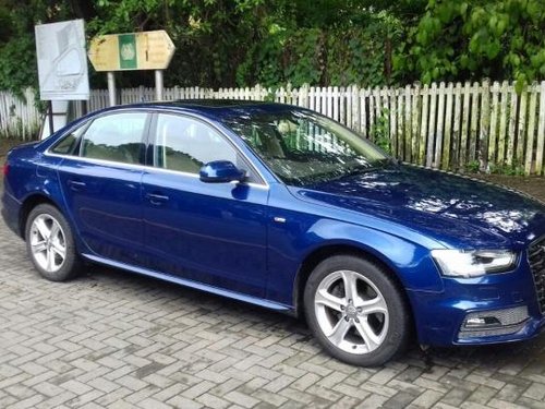 Blue Audi A4 1.8 TFSI Premium Plus 2014 by owner 