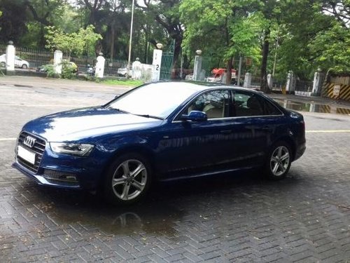 Blue Audi A4 1.8 TFSI Premium Plus 2014 by owner 