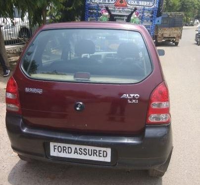 Red 2007 Maruti Suzuki Alto for sale at low price