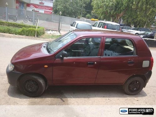 Red 2007 Maruti Suzuki Alto for sale at low price