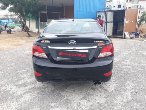 Black Hyundai Verna 1.6 SX 2012 by owner