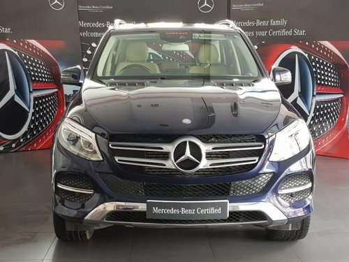 Blue 2017 Mercedes Benz GLE for sale at low price