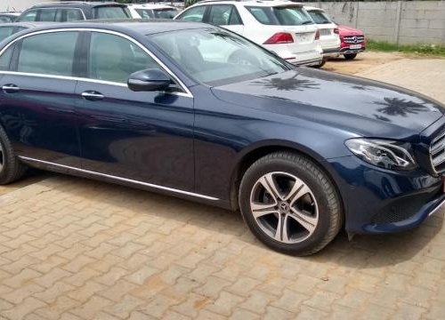 Used 2017 Mercedes Benz E Class for sale in Bangalore 