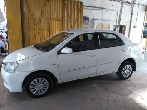 White 2012 Toyota Platinum Etios for sale