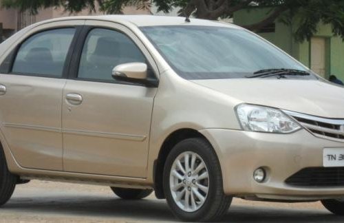 Used 2013 Toyota Platinum Etios car at low price