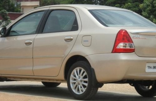 Used 2013 Toyota Platinum Etios car at low price