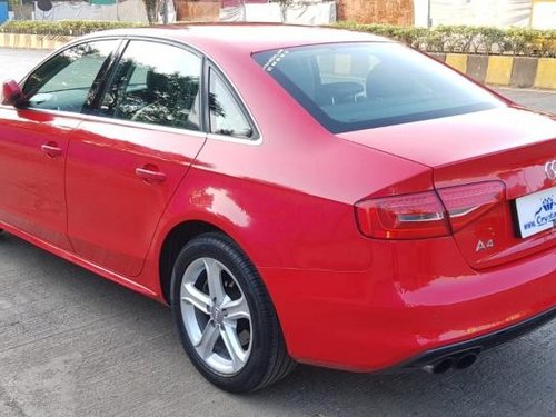 Used 2014 Audi A4 car at low price