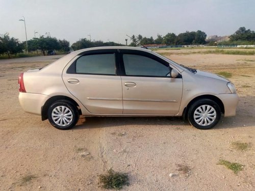 Used 2011 Toyota Platinum Etios car at low price