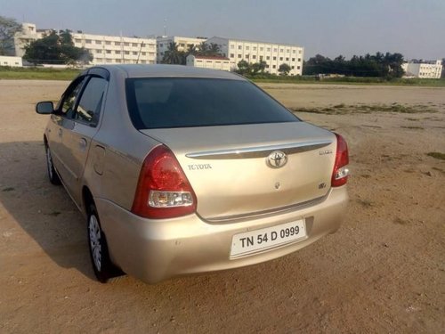 Used 2011 Toyota Platinum Etios car at low price