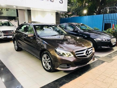 Used 2016 Mercedes Benz E Class car at low price