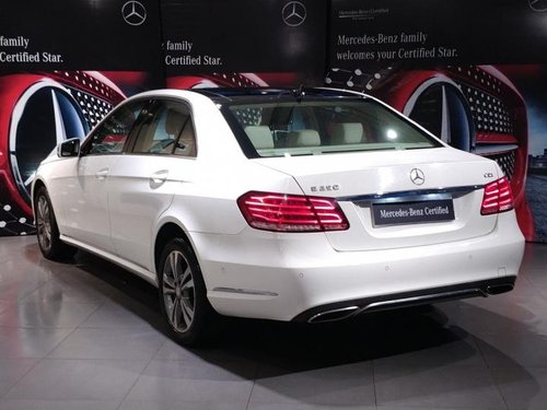 2014 Mercedes Benz E Class for sale at low price