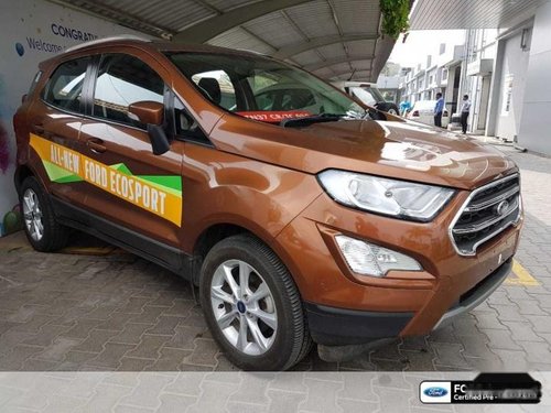 Used Ford EcoSport car 2017 for sale at low price